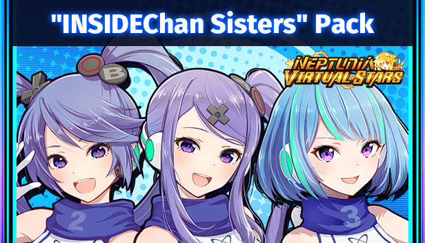 Neptunia Virtual Stars - INSIDEChan Sisters Pack Steam capsule image