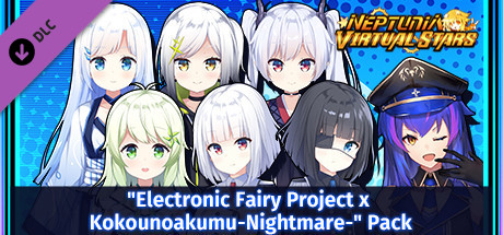 Neptunia Virtual Stars - Electronic Fairy Project x Kokounoakumu-Nightmare- Pack Steam header image