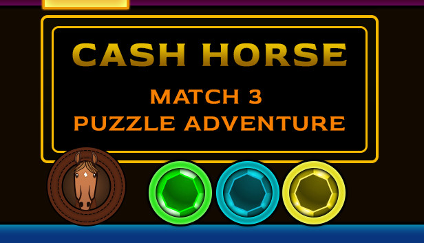 Cash Horse - Match 3 Puzzle Adventure Steam capsule image