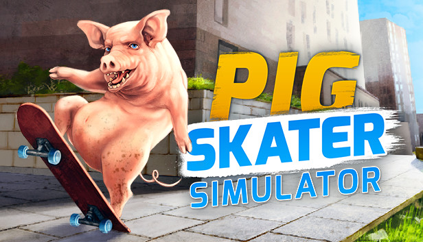 Pig Skater Simulator Steam capsule image