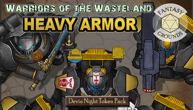 Fantasy Grounds - Devin Night Token Pack 148: Warriors of the Wasteland Heavy Armor Steam capsule image