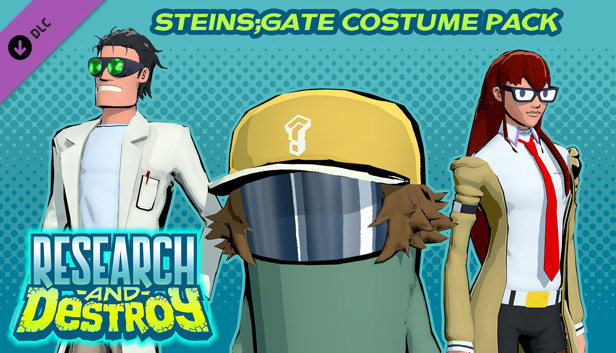 RESEARCH and DESTROY - STEINS;GATE Costume Pack Steam capsule image