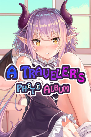 A traveler's photo album cover art