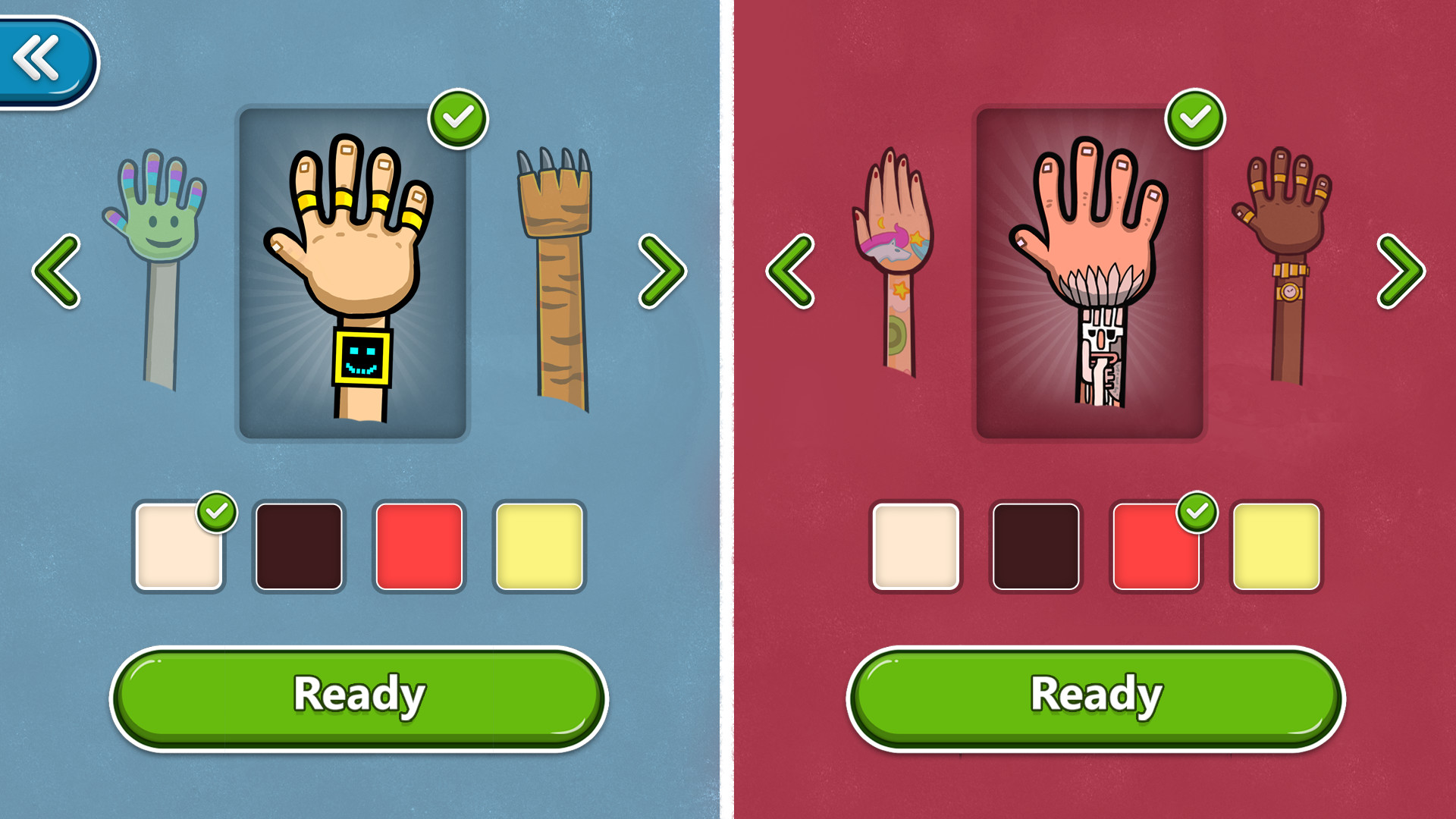 Red Hands – 2-Player Games::Appstore for Android