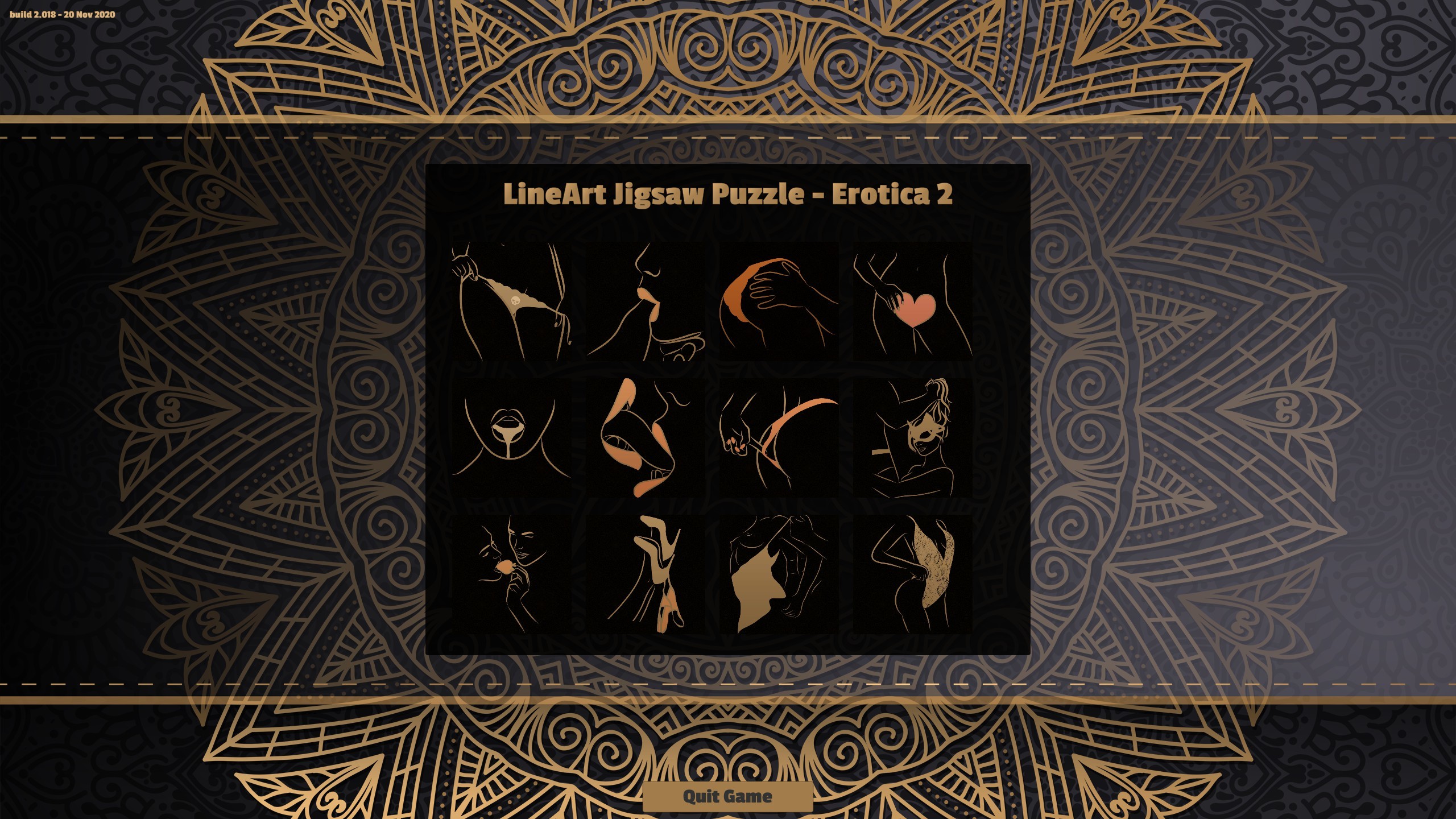 LineArt Jigsaw Puzzle - Erotica 2 Steam CD Key