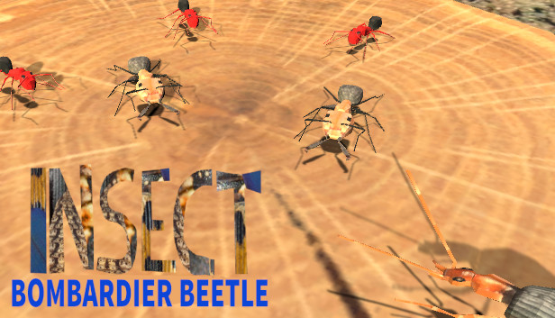 Insect: Bombardier beetle Steam capsule image