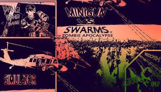 Minigun VS Swarms of the Zombie Apocalypse Simulator Steam capsule image