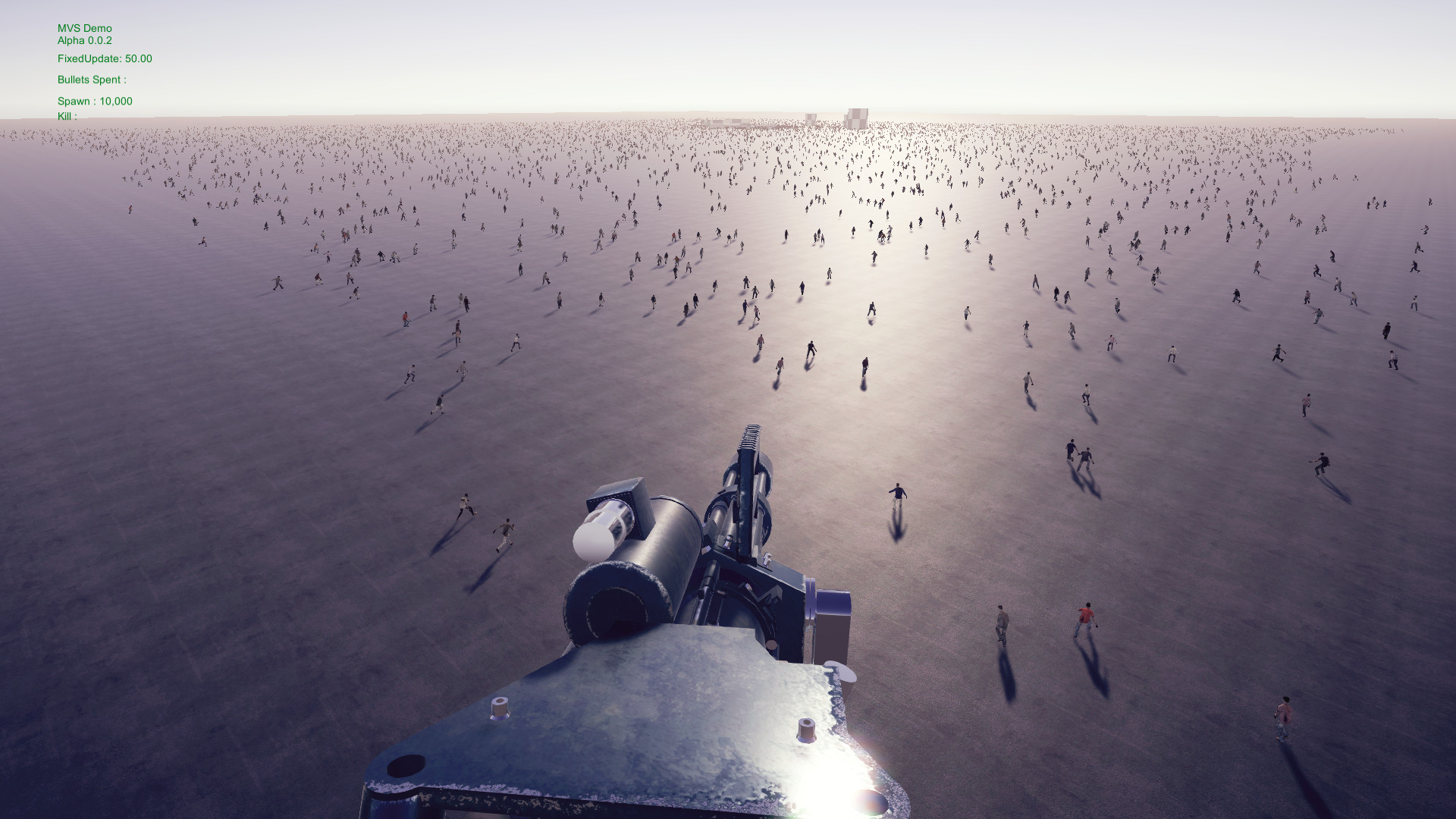 Minigun VS Swarms of the Zombie Apocalypse Simulator on Steam