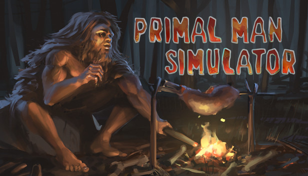 Primal Man Simulator Steam capsule image