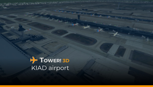Tower!3D - KIAD Airport Steam capsule image