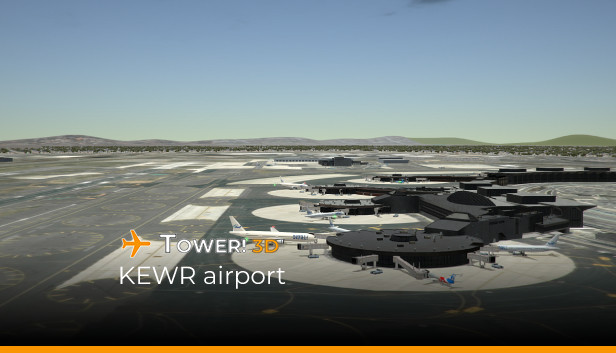 Tower!3D - KEWR Airport Steam capsule image
