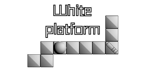 White platform Steam capsule image