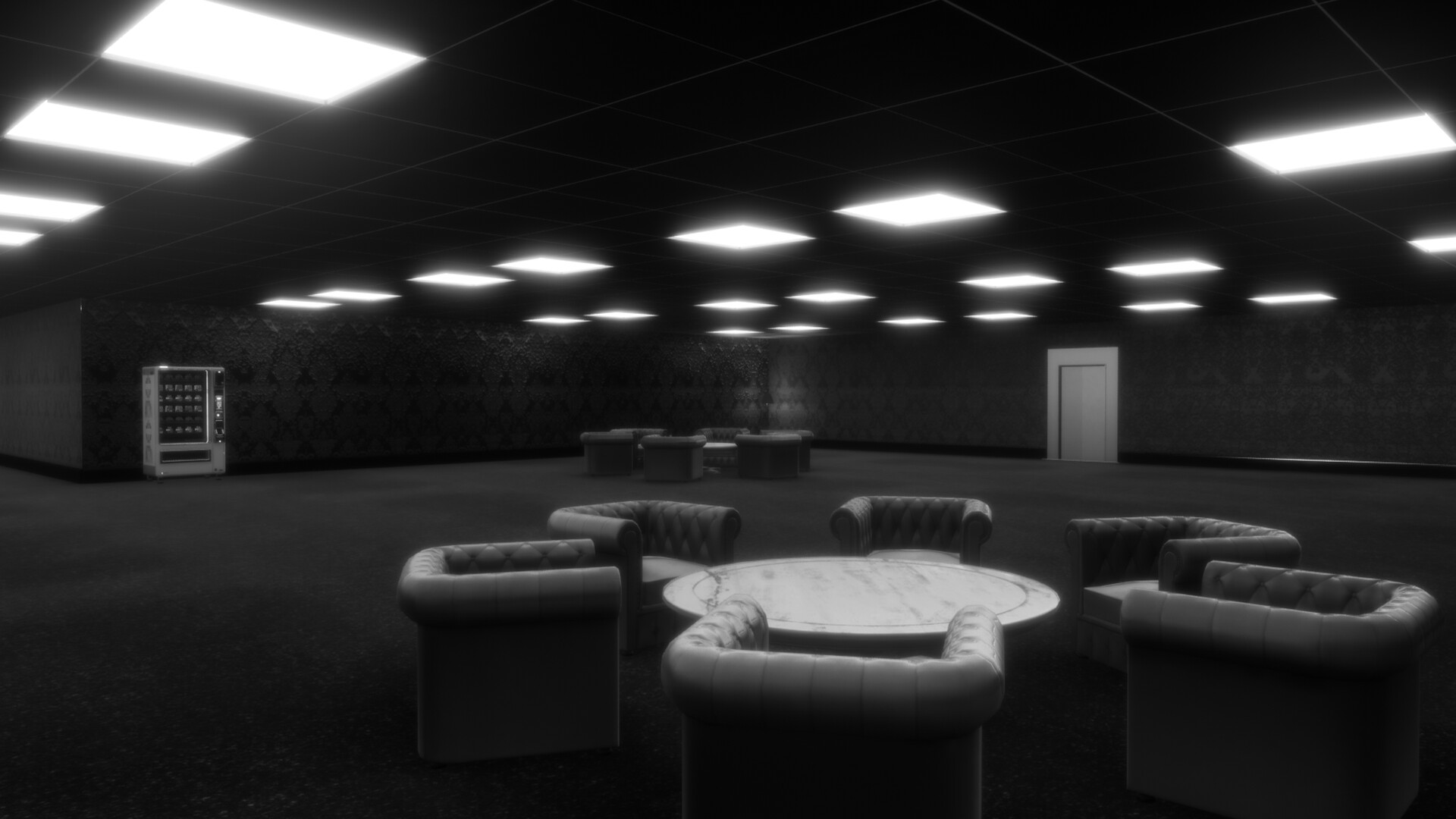 I am working on a Backrooms game, where you can destroy everything and  break your way out. Procedural labyrinth, original 6 mil square miles. It's  called Backrooms Break, made in Unreal Engine