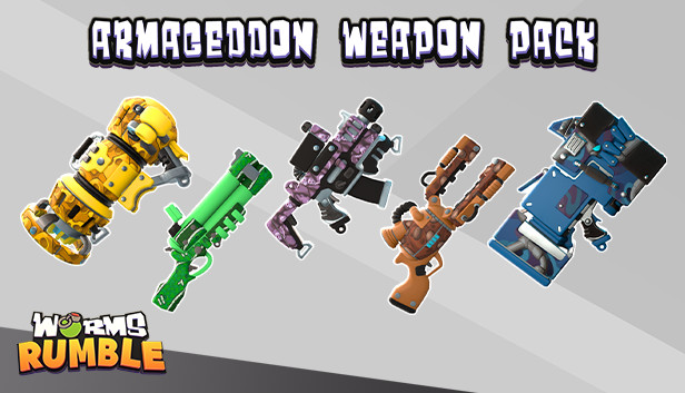 Worms Rumble - Armageddon Weapon Skin Pack Steam capsule image