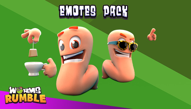 Worms Rumble - Emote Pack Steam capsule image