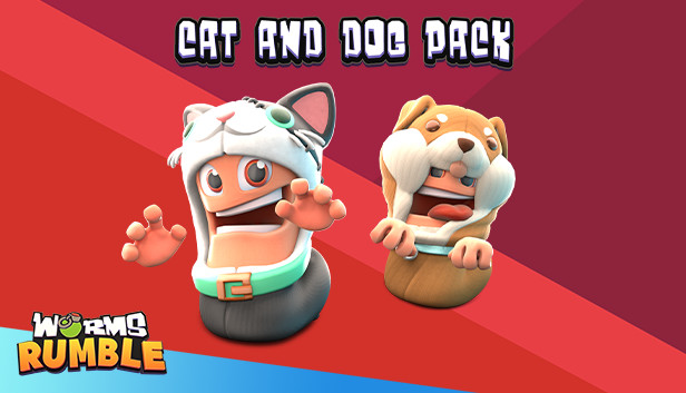 Worms Rumble - Cats & Dogs Double Pack Steam capsule image