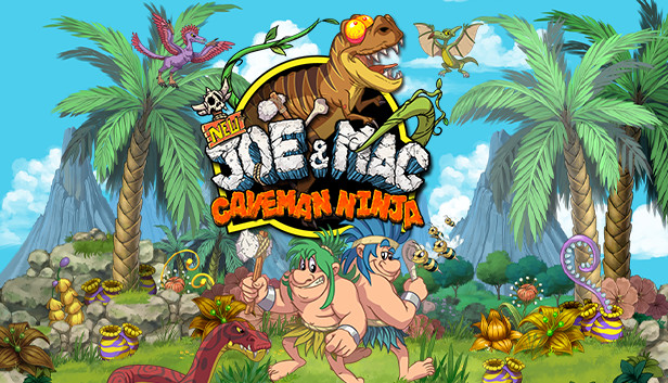 New Joe & Mac - Caveman Ninja Steam capsule image