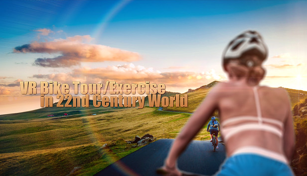 VR Bike Tour/Exercise in 22nd Century World Steam capsule image