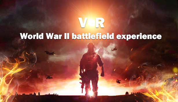 VR World War II battlefield experience Steam capsule image