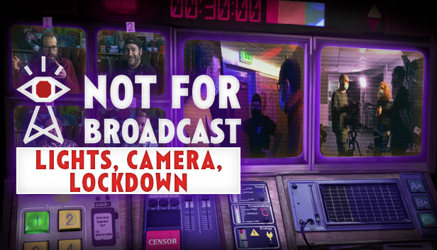 Not for Broadcast: Lights, Camera, Lockdown Steam capsule image