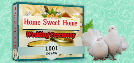 1001 Jigsaw Home Sweet Home Wedding Ceremony Cover Image