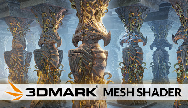 3DMark Mesh Shader feature test Steam capsule image