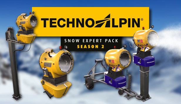 Winter Resort Simulator 2 - TechnoAlpin - Snow Expert Pack Steam capsule image