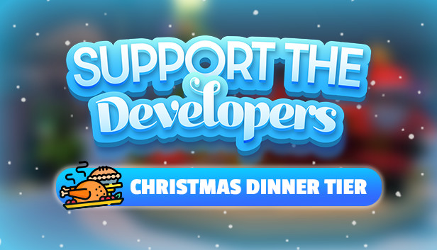 Ho-Ho-Home Invasion: Support The Devs - Christmas Dinner Steam capsule image