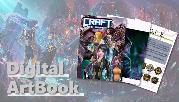 Craft In Abyss - Digital Artbook Steam capsule image