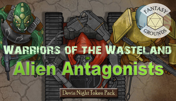 Fantasy Grounds - Devin Night Token Pack 149: Warriors of the Wasteland Alien Antagonists Steam capsule image