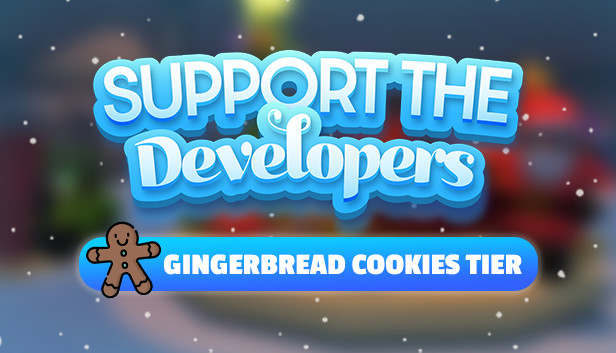 Ho-Ho-Home Invasion: Support The Devs - Gingerbread Cookies Steam capsule image