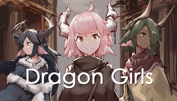 Nekoview-dragon girls Steam capsule image