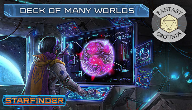 Fantasy Grounds - Starfinder RPG - Deck of Many Worlds Steam capsule image