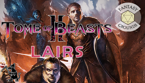 Fantasy Grounds - Tome of Beasts 2 Lairs Steam capsule image