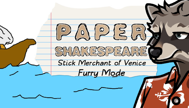 Paper Shakespeare: Stick Merchant of Venice: Furry Mode Steam capsule image