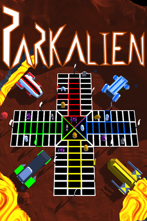 Parkalien: a ludo in the space cover art
