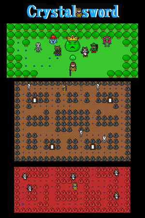 Crystal sword cover art
