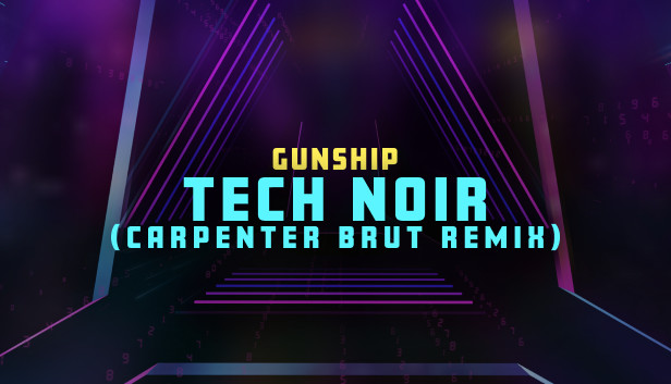 Synth Riders - Gunship - "Tech Noir (Carpenter Brut Remix)" Steam capsule image