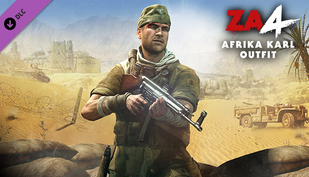 Zombie Army 4: Afrika Karl Outfit Steam capsule image