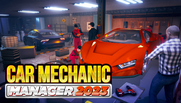 Car Mechanic Manager 2023 Steam capsule image