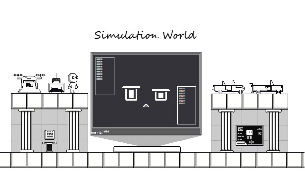 Simulation world Steam capsule image