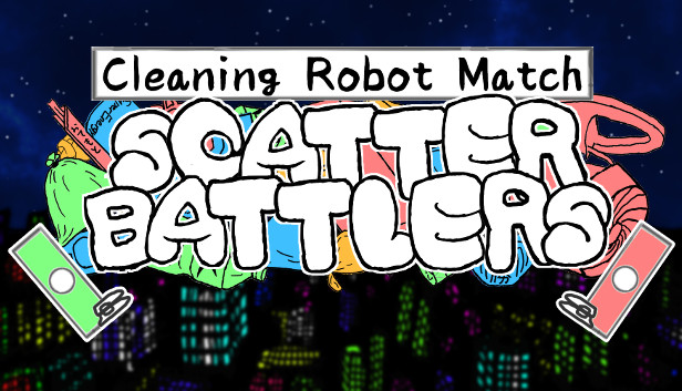 Cleaning Robot Match "Scatter Battlers" Steam capsule image