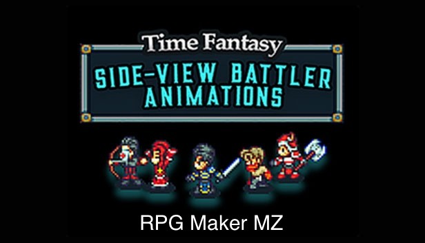 RPG Maker MZ - Time Fantasy Side-View Animated Battlers Steam capsule image