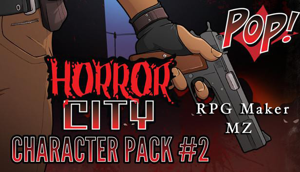 RPG Maker MZ - POP! Horror City Character Pack 2 Steam capsule image