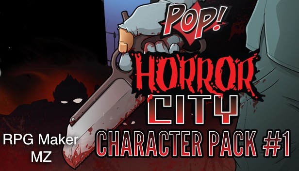 RPG Maker MZ - POP! Horror City Character Pack 1 Steam capsule image