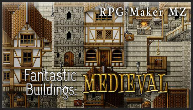 RPG Maker MZ - Fantastic Buildings: Medieval Steam capsule image