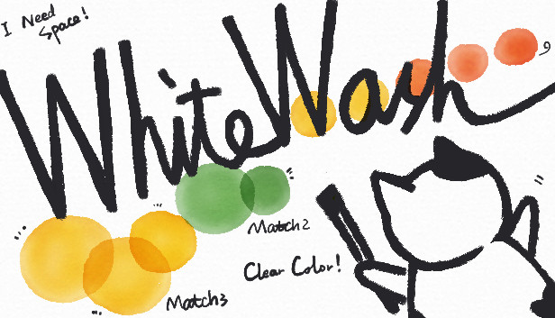 留白(WhiteWash) Steam capsule image