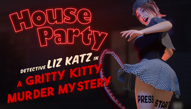 House Party - Detective Liz Katz in a Gritty Kitty Murder Mystery Expansion Pack Steam capsule image