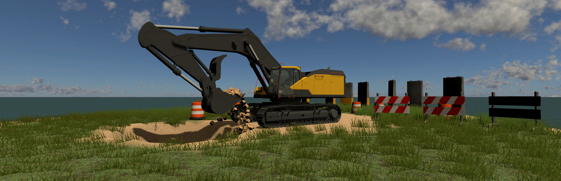 Excavator Simulator Vr