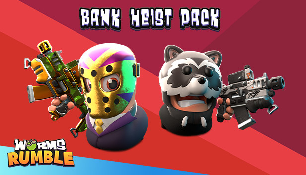 Worms Rumble - Bank Heist Double Pack Steam capsule image